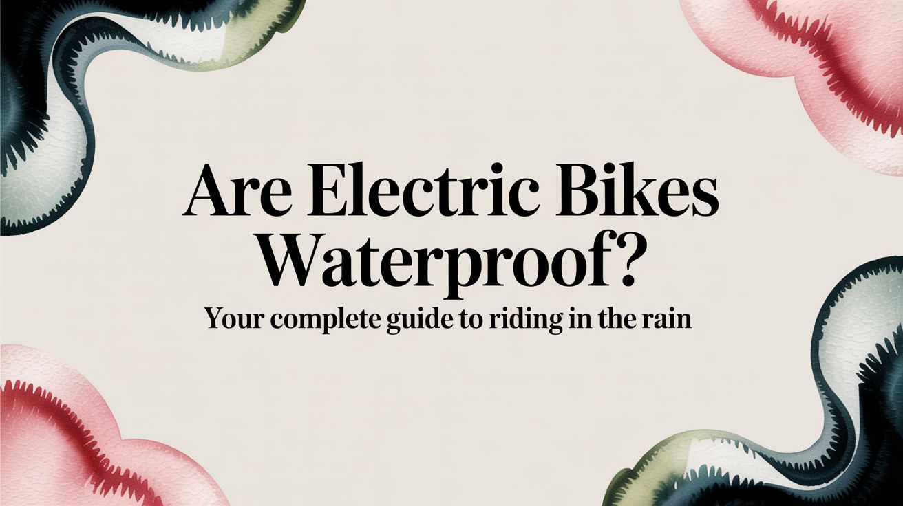 Are Electric Bikes Waterproof? Your Complete Guide to Riding in the Rain