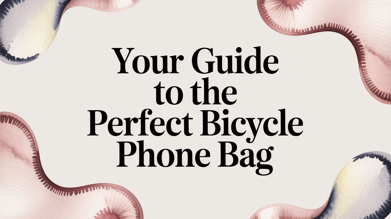 Your Guide to the Perfect Bicycle Phone Bag