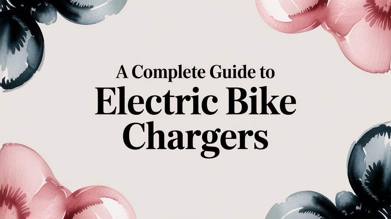 A Complete Guide to Electric Bike Chargers