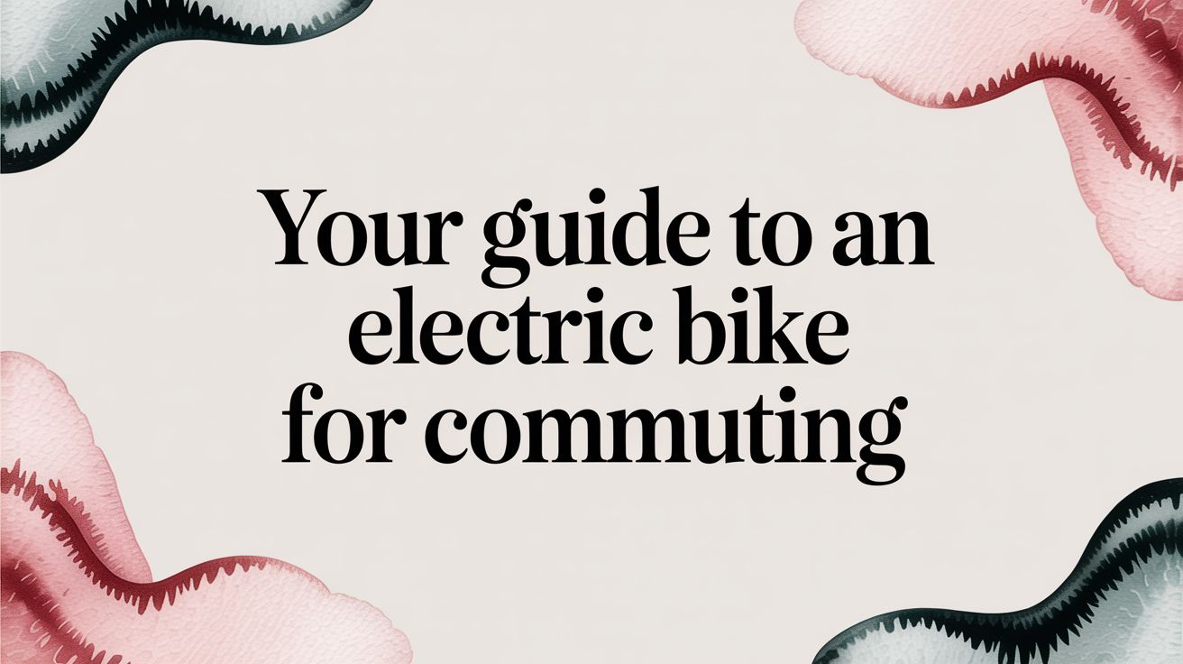 Your Guide to an Electric Bike for Commuting