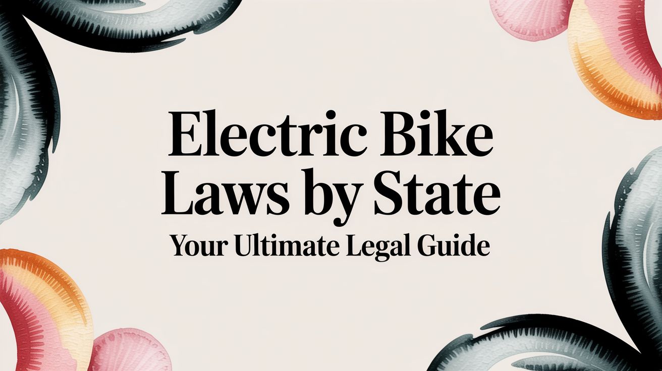 Electric Bike Laws By State Your Ultimate Legal Guide