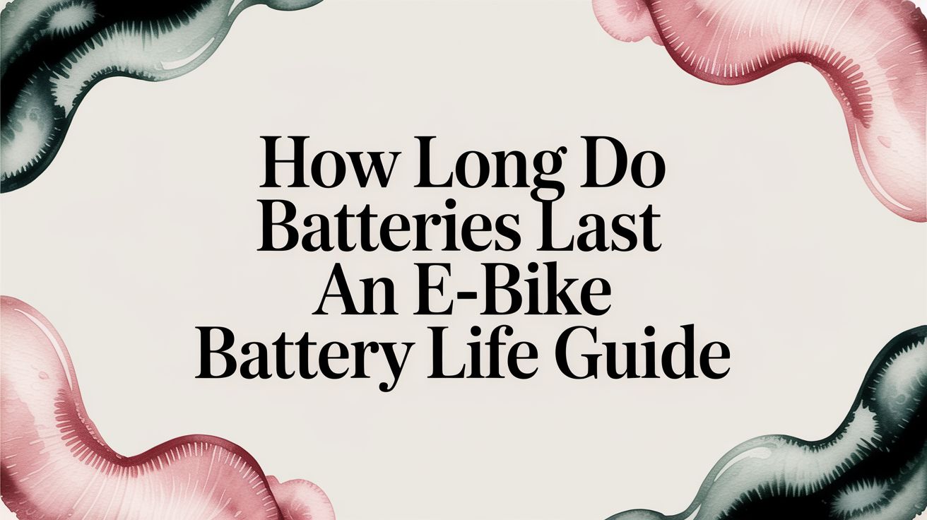 How Long Do Batteries Last an E-Bike Battery Life Guide