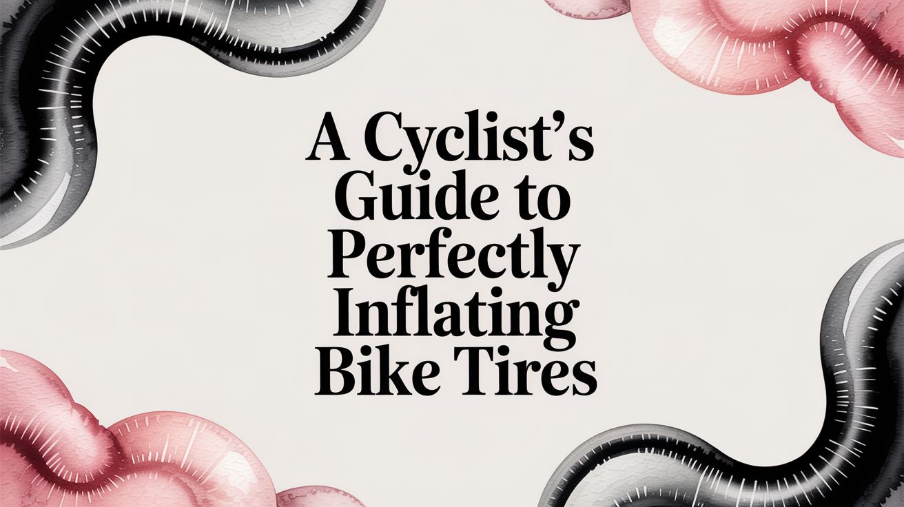 A Cyclist's Guide to Perfectly Inflating Bike Tires