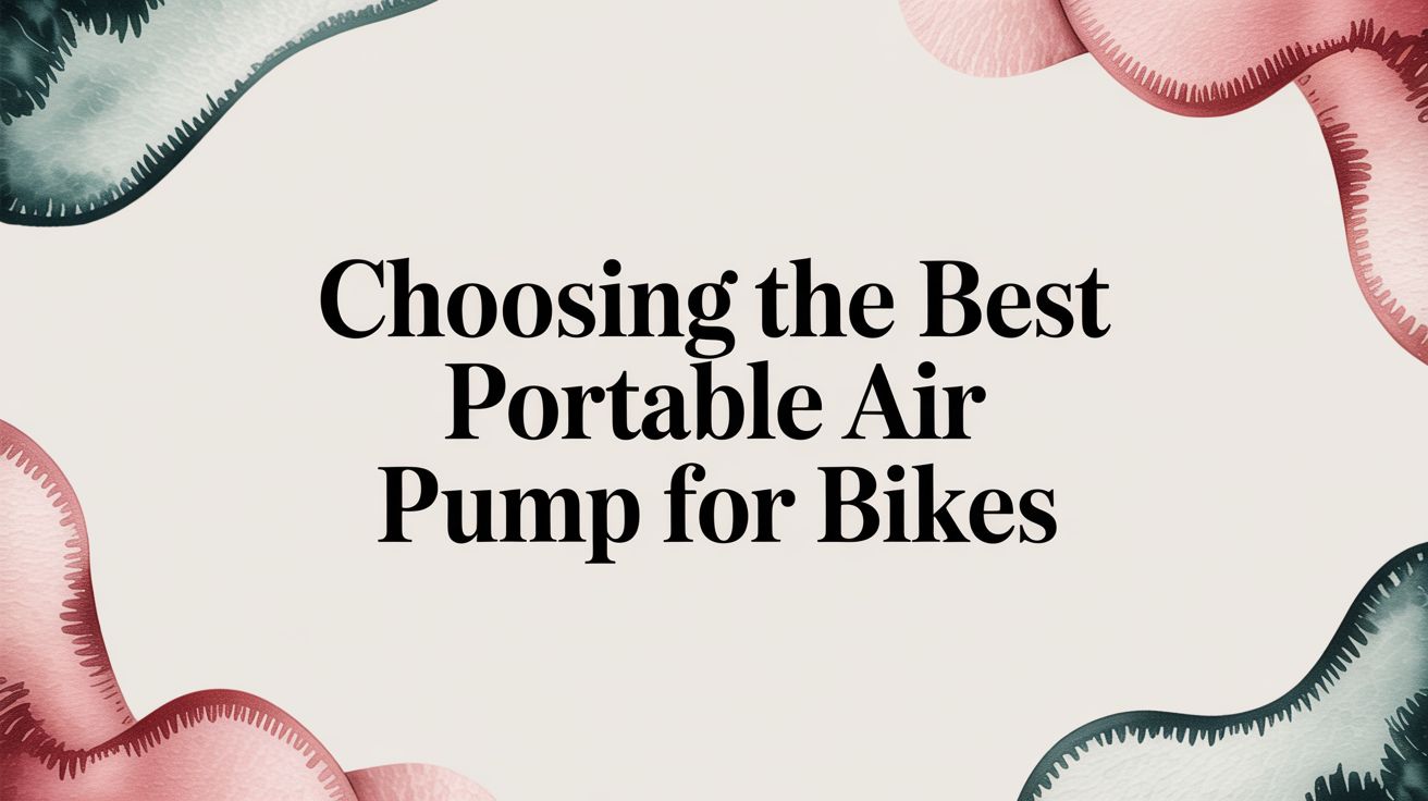 Choosing the Best Portable Air Pump for Bikes
